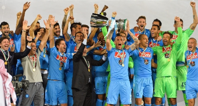 Supercoppa italiana: Napoli campione in oriente