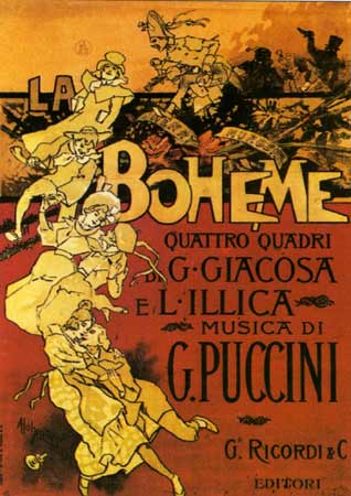 Bohème-Original poster 1896