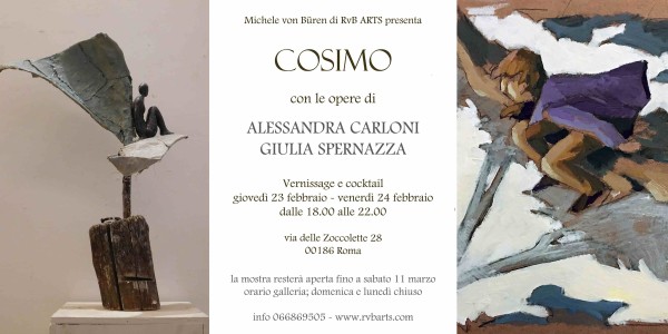 Invito RvB Arts_Carloni e Spernazza_COSIMO_23_24 febbraio