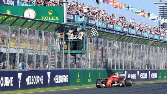 Gp Australia, vince Vettel davanti a Hamilton e Bottas