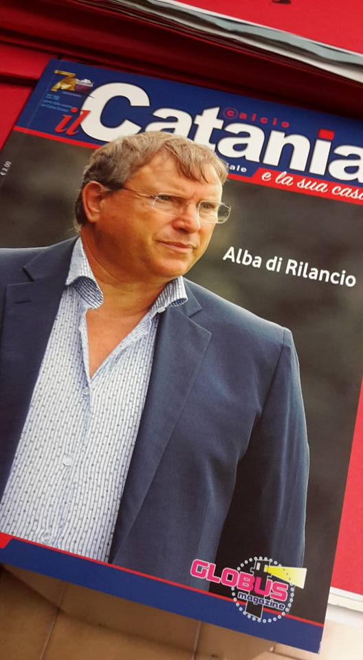 copertina magazine calcio catania