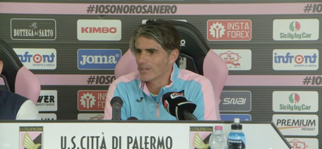 Palermo, Lopez: “Voglio in campo uomini veri, Cagliari sfida determinante”