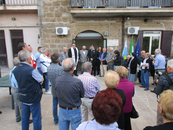 Castel Sant'Elia nuova sede centro anziani inaugurazione