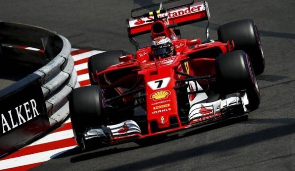 Gp di Monaco: prima fila Ferrari, prima Raikkonen poi Vettel