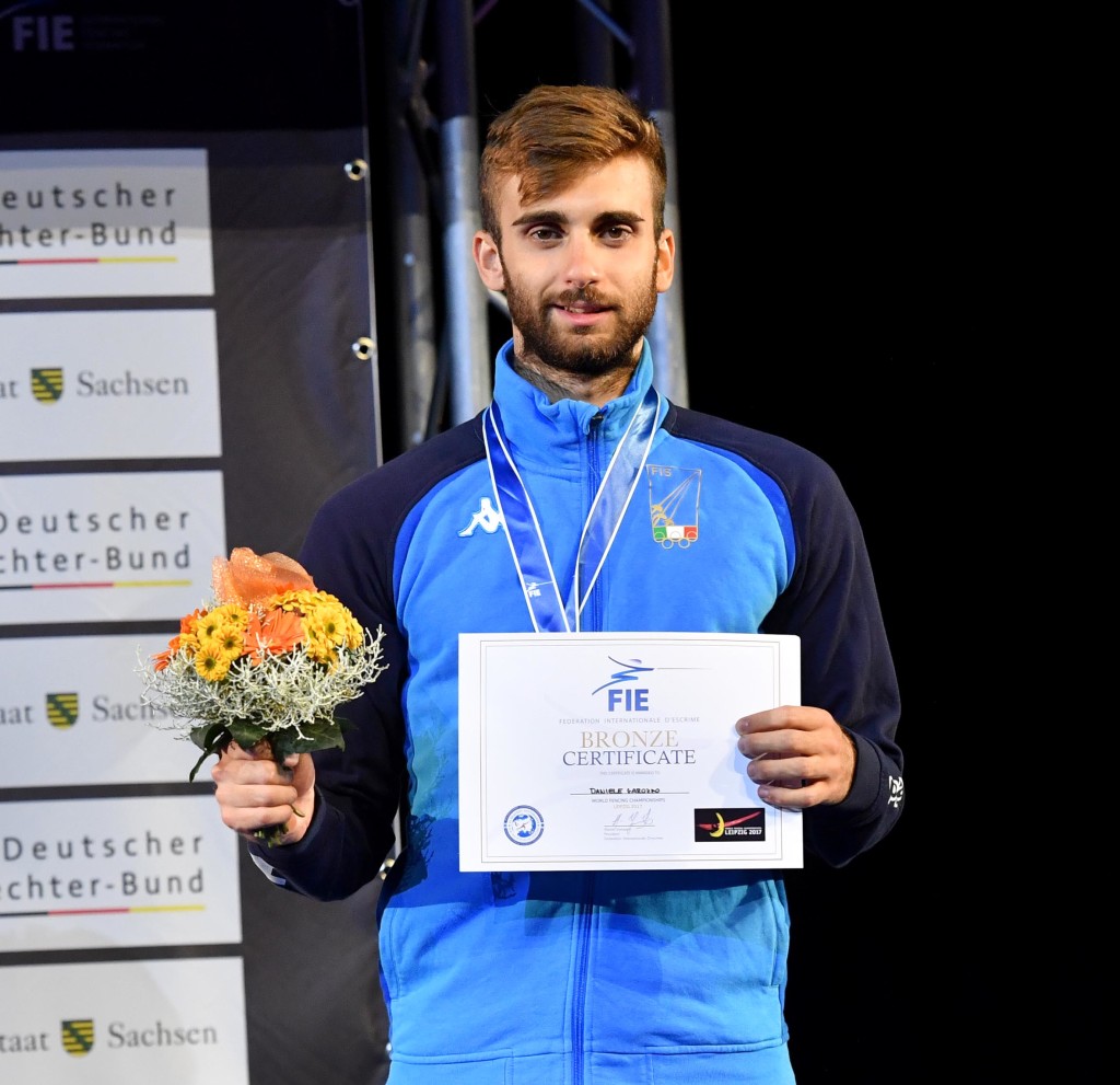 Scherma, Campionati del Mondo Lipsia2017: Daniele Garozzo è Medaglia di Bronzo nella prova di fioretto individuale