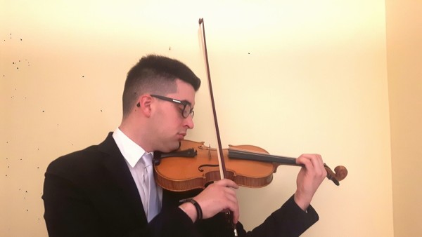 Salvatore Lorefice 1° violino del BaroqEnsemble