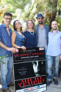 Da sinistra - Rosario Minardi, Giusi Manna, Simona Di Bella, Giuseppe Castiglia e Marco Tringali