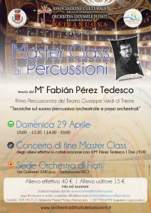 thumbnail_Manifesto Master Class Percussioni M° Pérez Tedesco