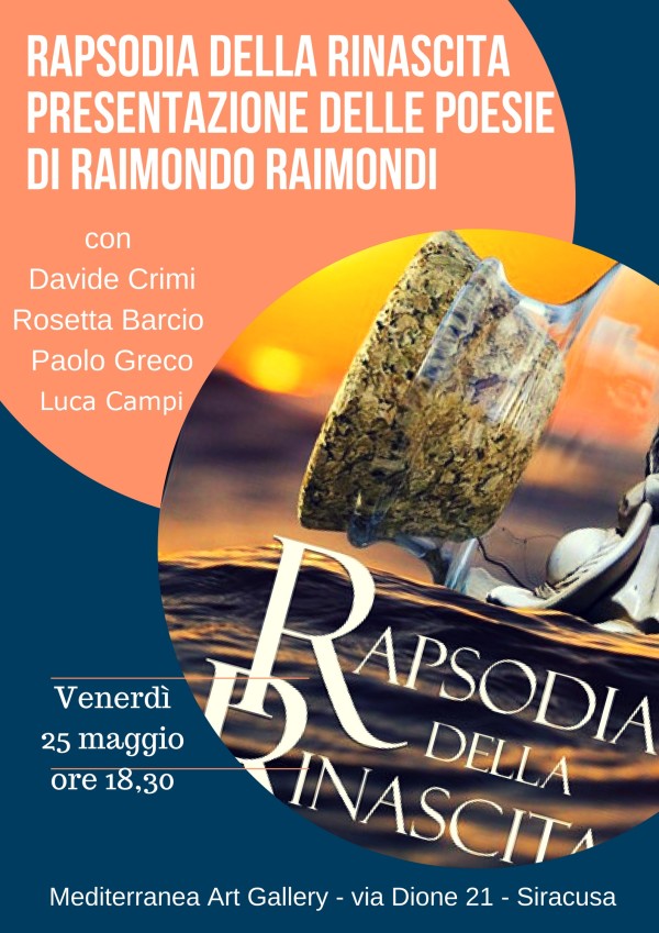 Presentazione delle poesie di raimondo Raimondi