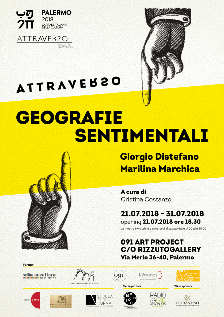 Geografie sentimentali con Giorgio Distefano e Marilina Marchica, a cura di Cristina Costanzo