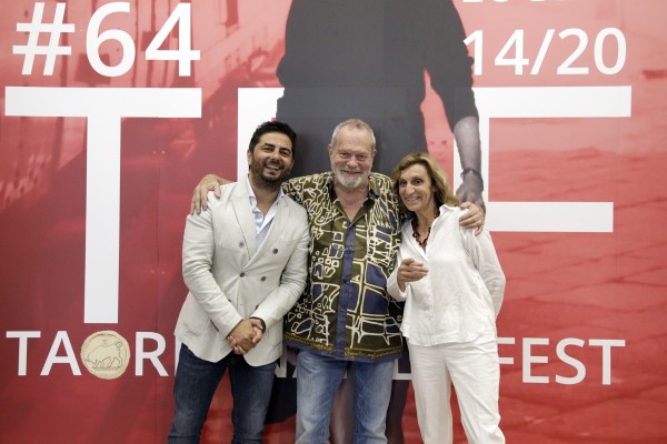 Taormina Film Fest 2018 16 Luglio 2018 Gianvito Casadonte Terry Gilliam e Silvia Bizio