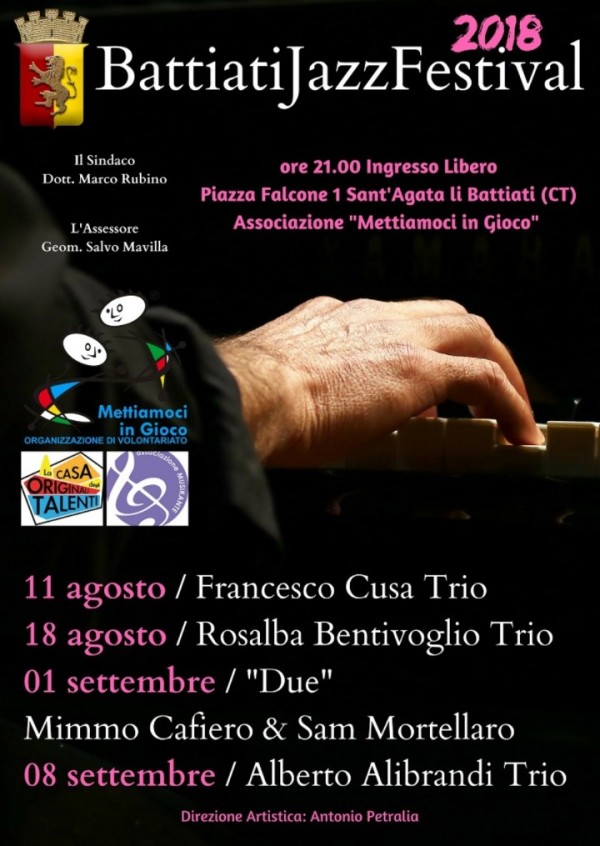 Alberto Alibrandi Trio al Battiati Jazz Festival