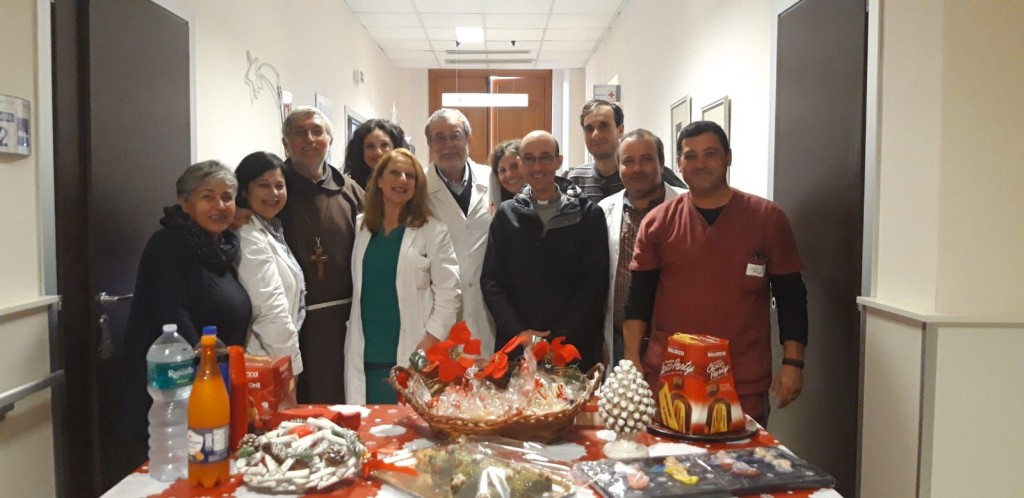 ASP Catania - caltagirone. vescovo visita hospice - 14.12.2019