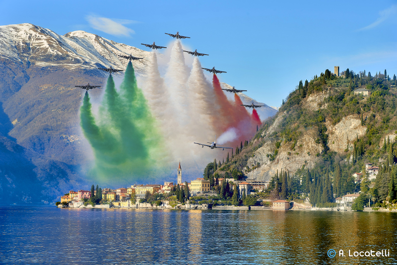 La pattuglia acrobatica “Frecce Tricolori” sorvolerà i Capoluoghi di Regione italiani per Festa della Repubblica