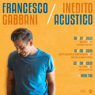 FESTIVAL DI MAJANO, Francesco Gabbani è la Star della 60° edizione