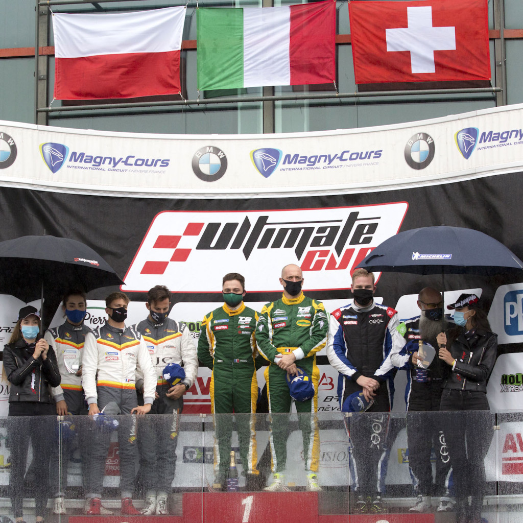 Peccenini podium win MagnyC2020