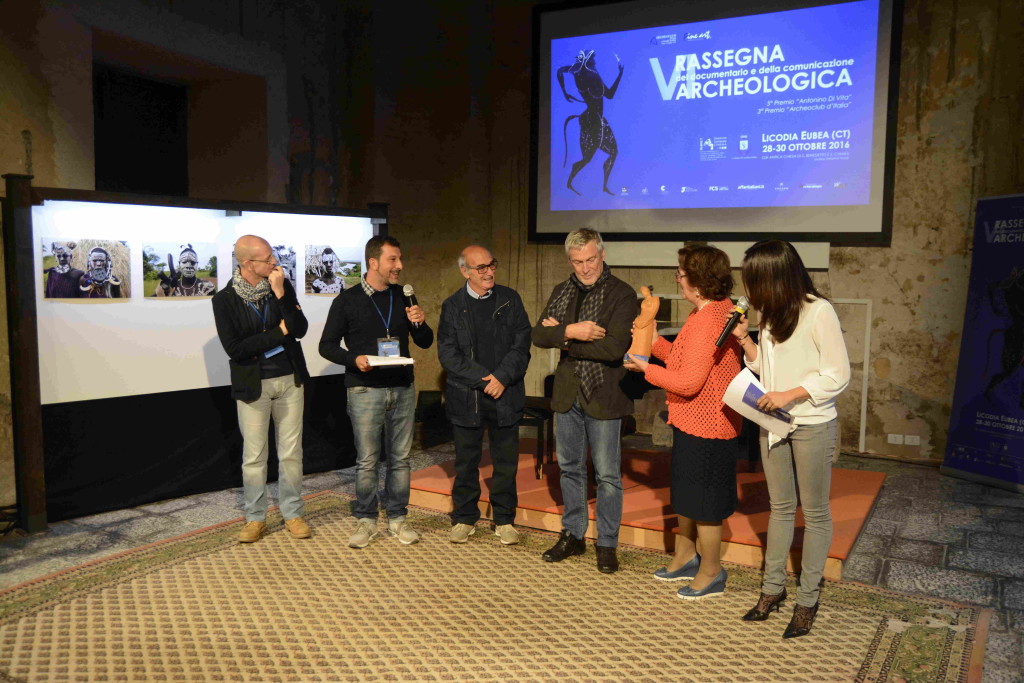 Premiazione Piero Pruneti, direttore della rivista Archeologia Viva, Giunti
