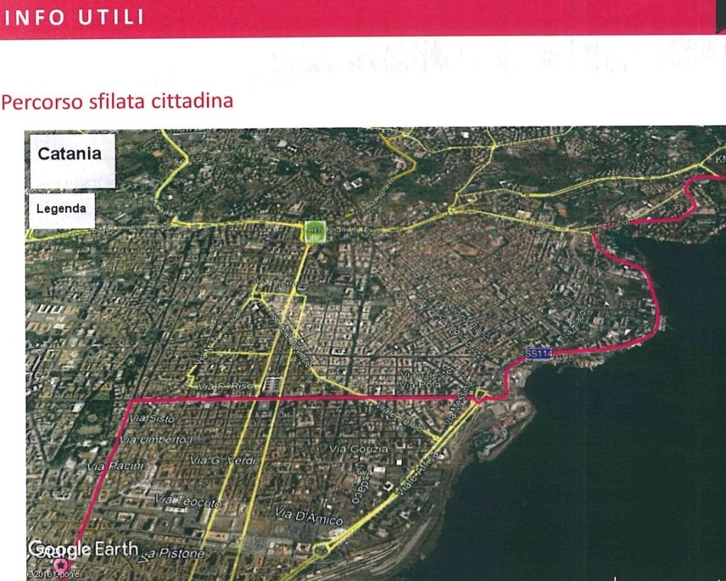 Giro sfilata Catania