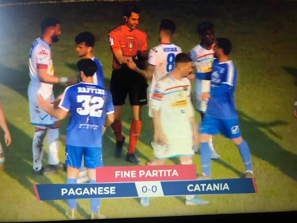 Paganese – Catania 0 – 0. Pareggio utile a nessuno.