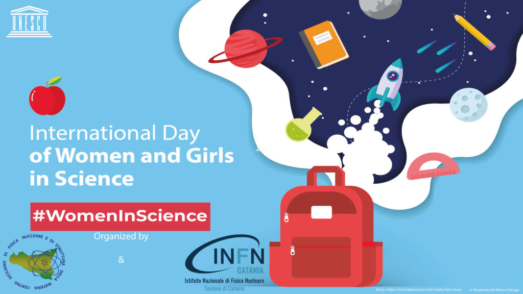 International Day of Women and Girls in Science 2021: un viaggio nella ricerca in Fisica al femminile insieme alle studentesse del Liceo Turrisi Colonna di Catania
