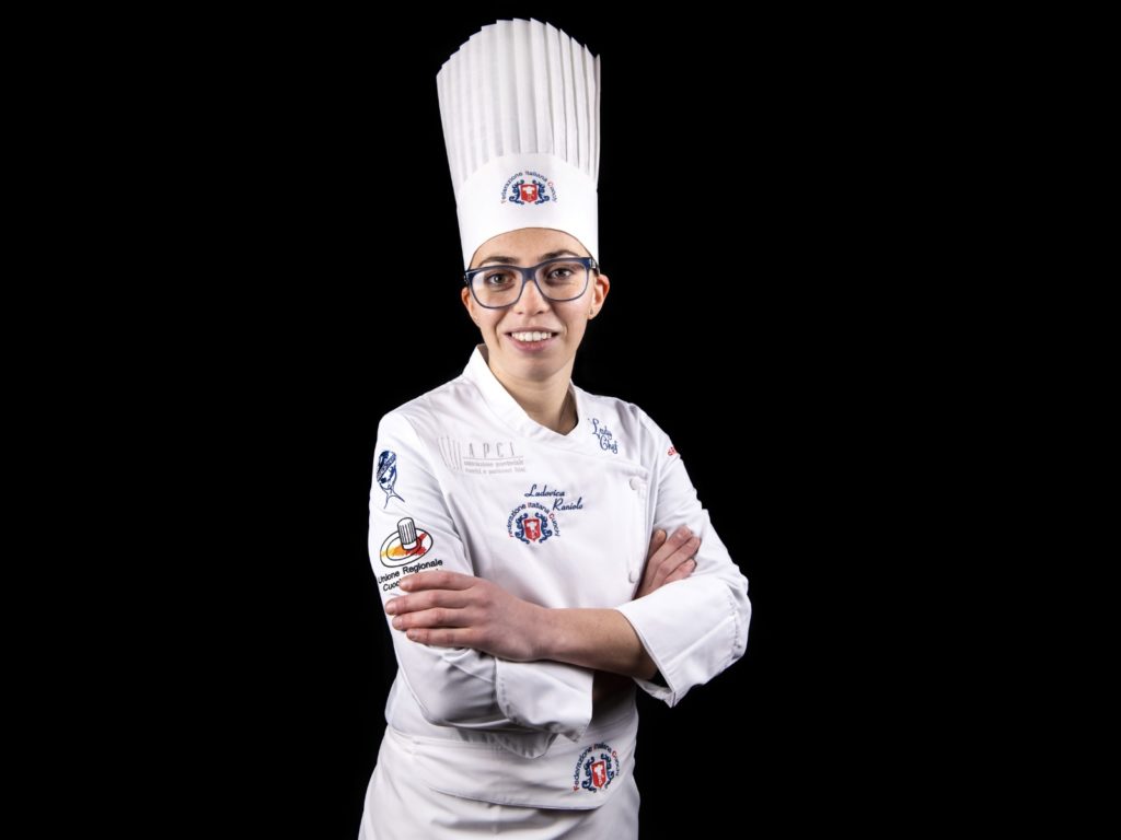La cuoca ragusana Ludovica Raniolo alla finale nazionale del Trofeo Lady Chef