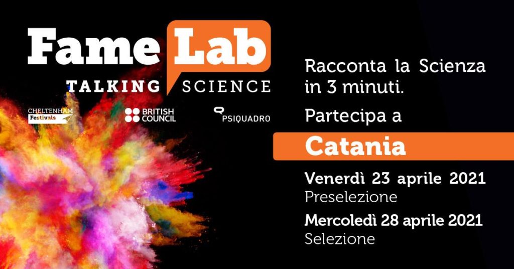 UNICT: Famelab Catania entra nel vivo tra mini-masterclass e talk scientifici