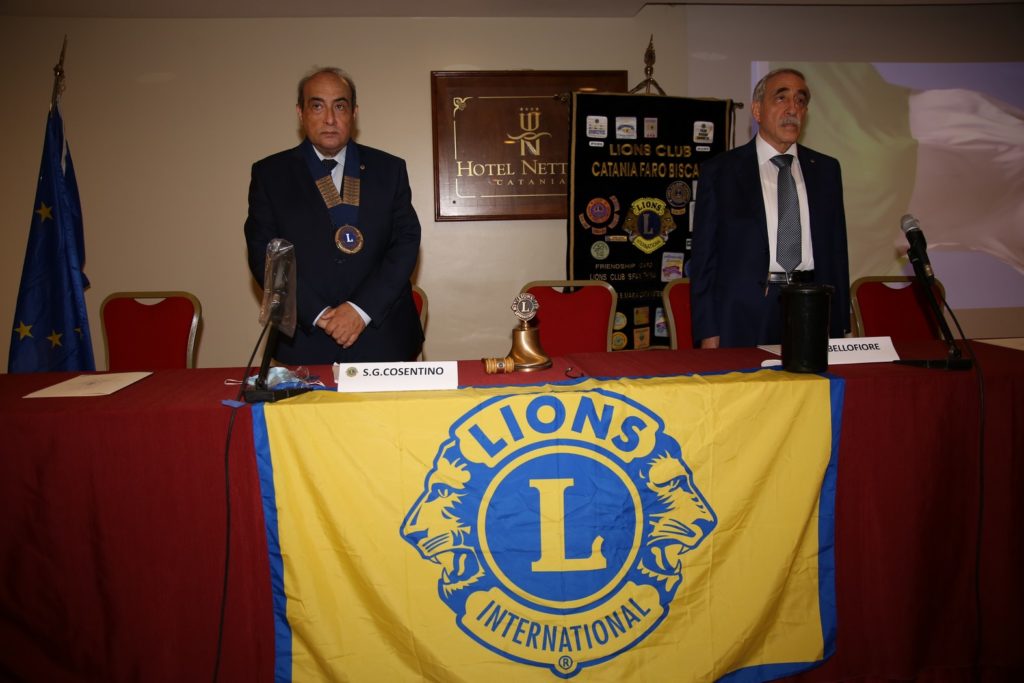LC Catania Faro Biscari. Bellofiore presidente Lions anno 2021-22
