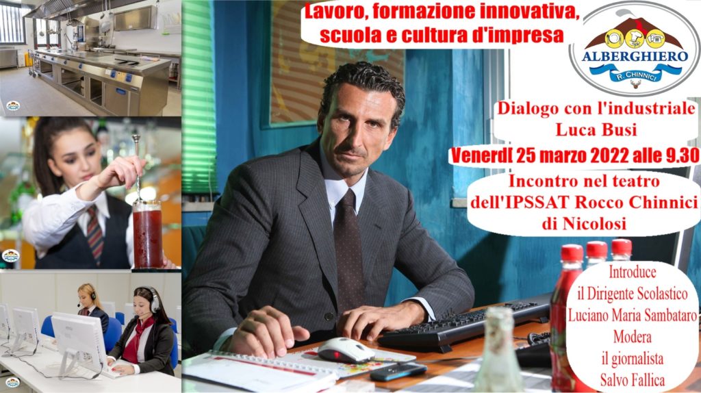 Dialogo con l’industriale Luca Busi: “Cultura, innovazione produttiva, formazione e crescita dei territori”