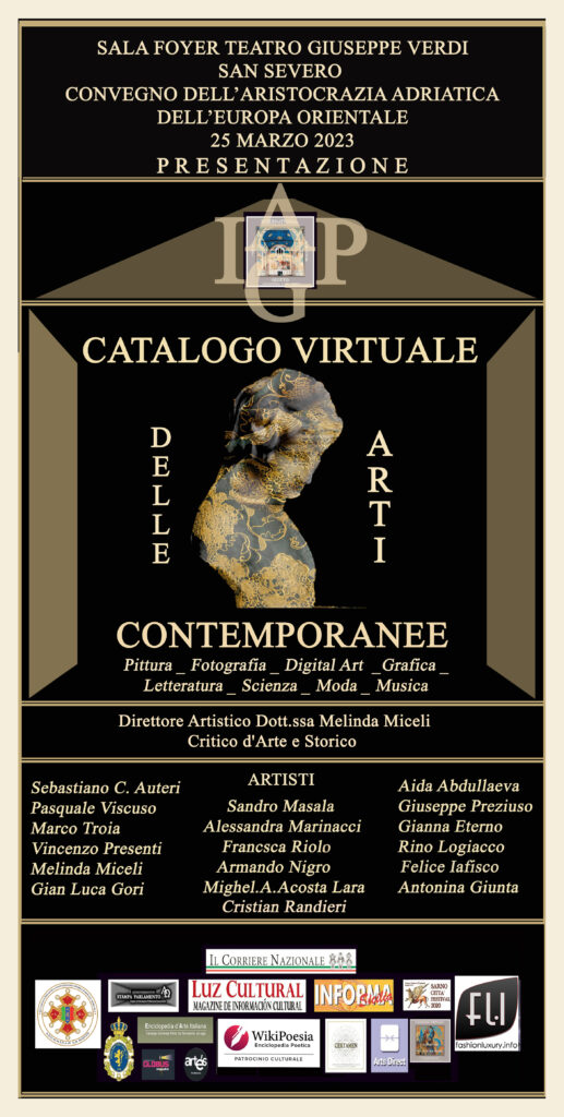 il Catalogo virtuale delle arti contemporanee presentato al Teatro Verdi di San Severo (Foggia)