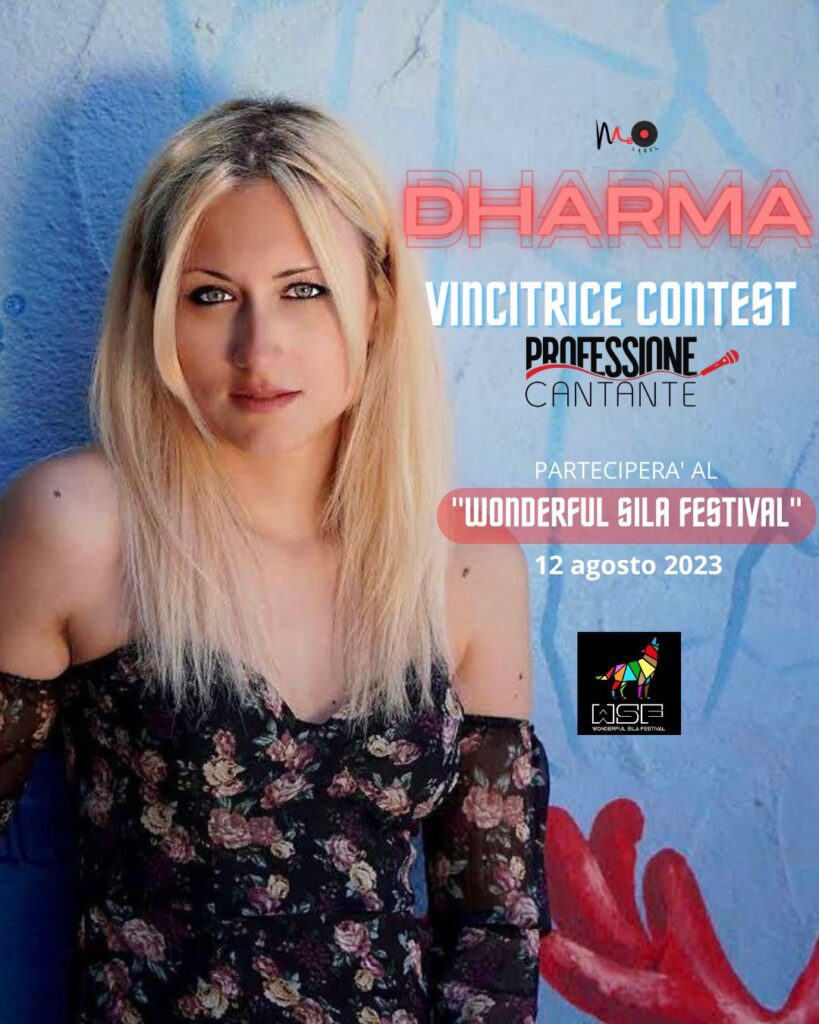 La cantautrice siciliana Dharma al Wonderful Sila Festival