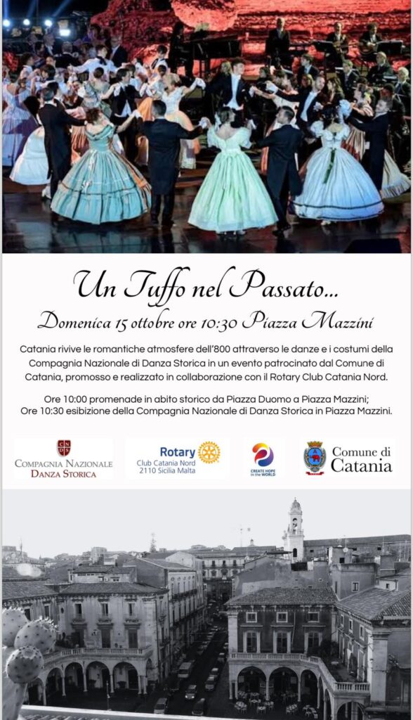 Piazza Mazzini, Catania: domenica performance della Compagnia Nazionale di Danza Storica  