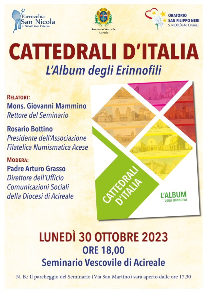 ACIREALE, L’ALBUM DELLE CATTEDRALI D’ITALIA