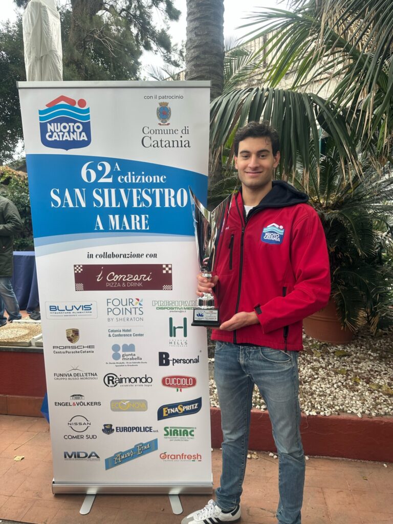 Nuoto Catania: Riccardo Torrisi vince la 62^ San Silvestro a mare