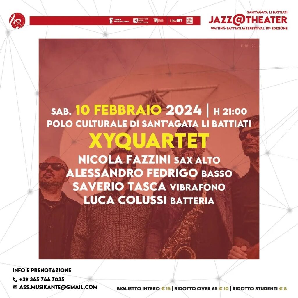 Jazz@theater: al via sabato 10 febbraio a Sant’Agata Li Battiati