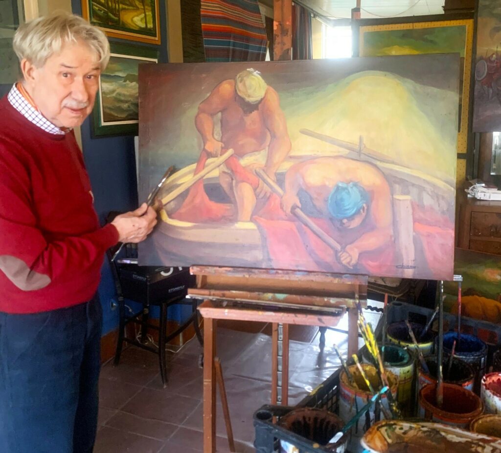 Intervista a Francesco Chinnici figlio del grande pittore siciliano Lorenzo Chinnici