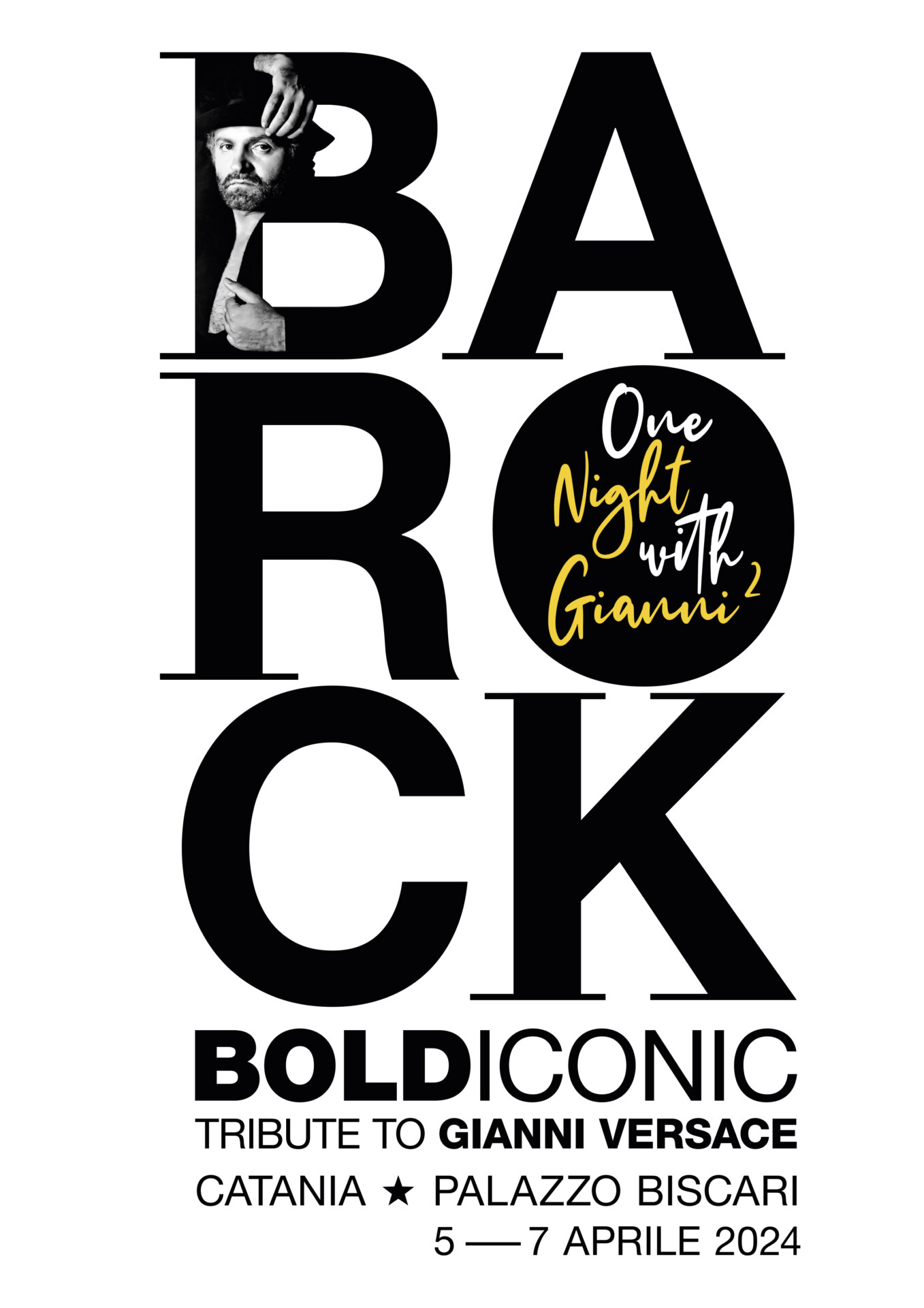 BAROCK Bold Iconic Tribute to Gianni Versace, Palazzo Biscari, Catania