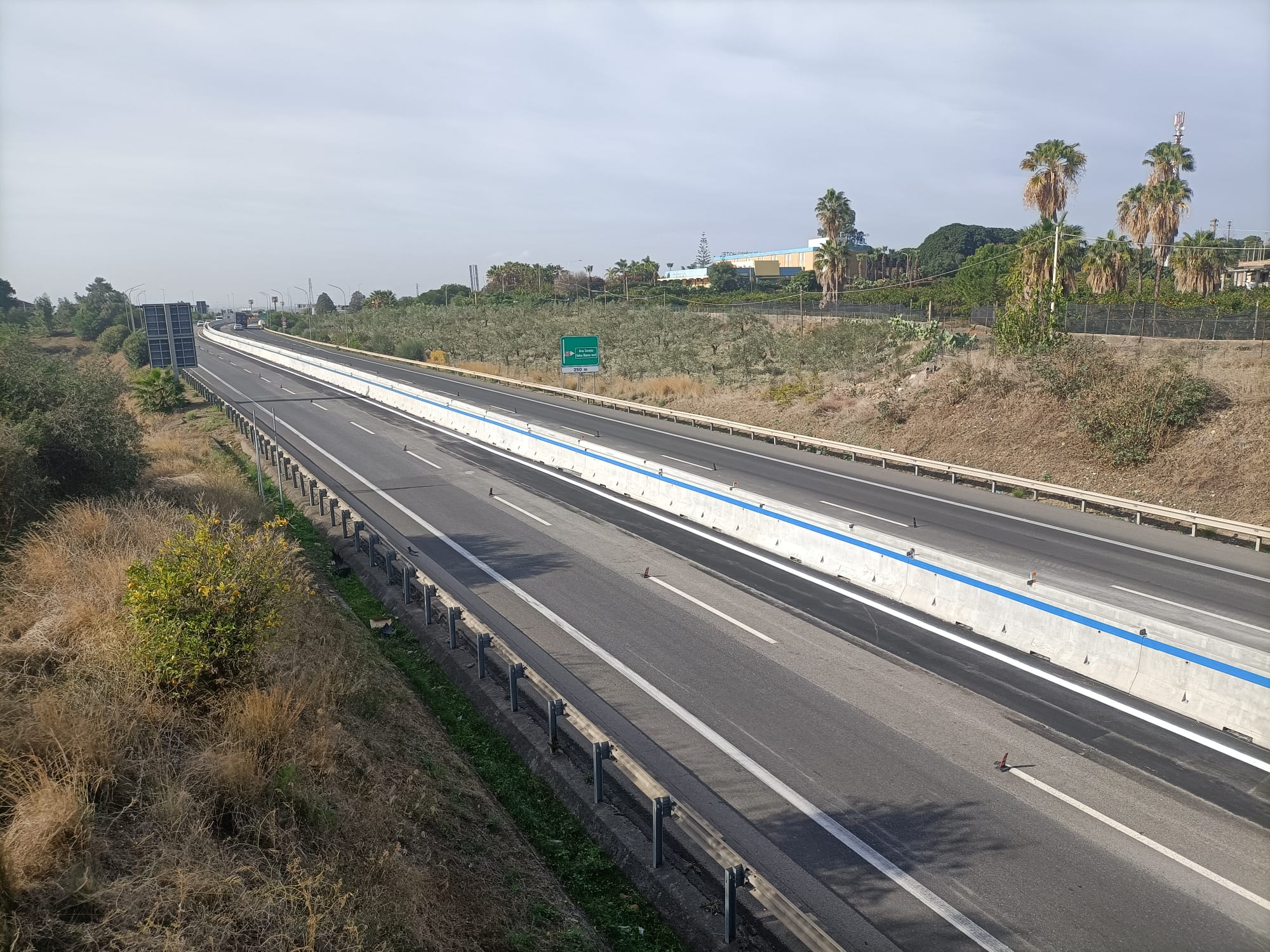 A19, conclusi due cantieri Anas a Buonfornello e Catania. Schifani: «Autostrada più sicura»