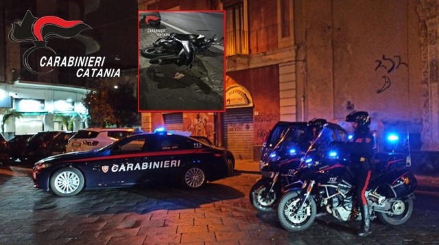 Sventato furto di uno scooter nel quartiere “Nesima” di Catania
