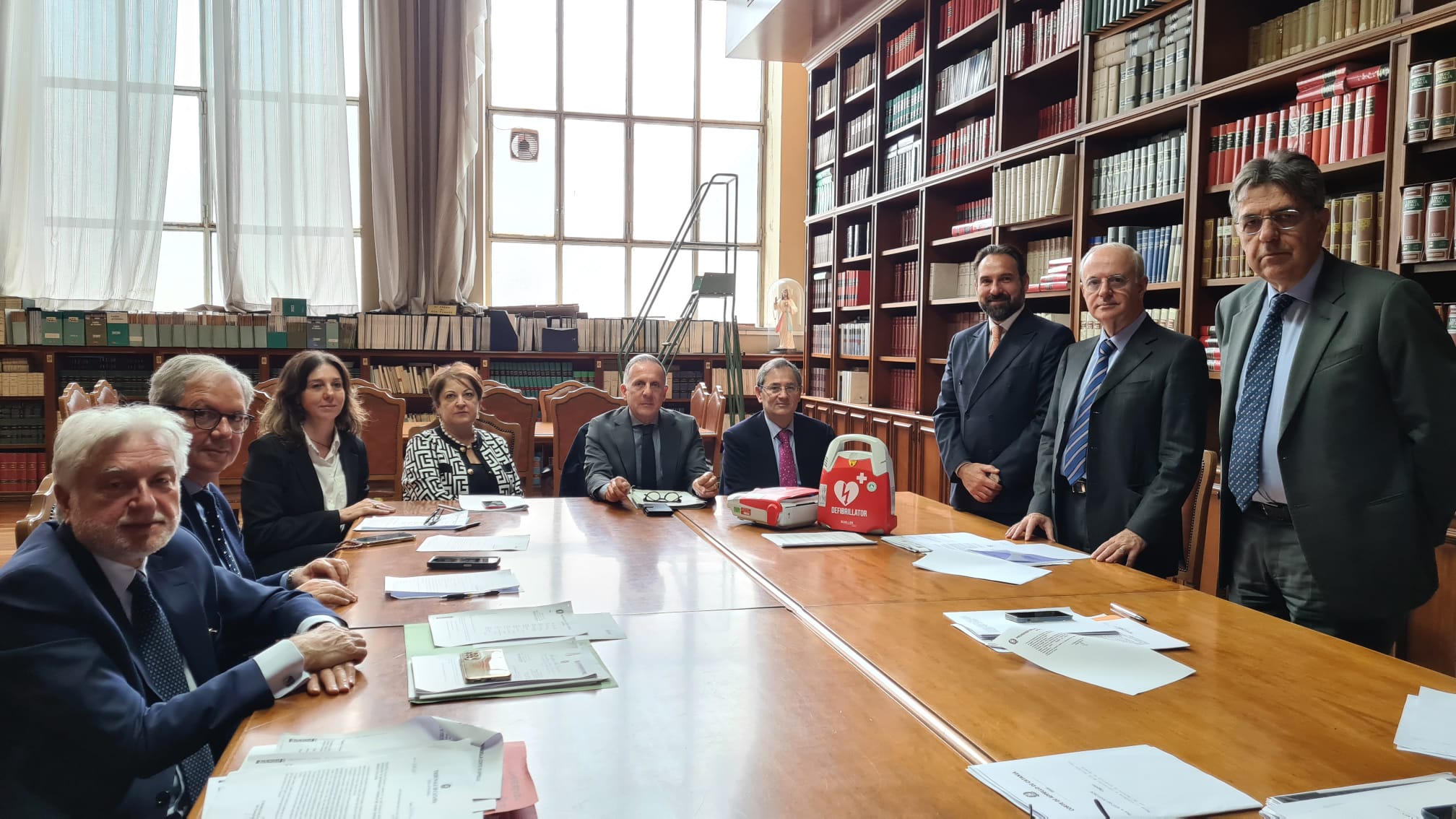 Asp di Catania dona sei defibrillatori alla Corte d’Appello