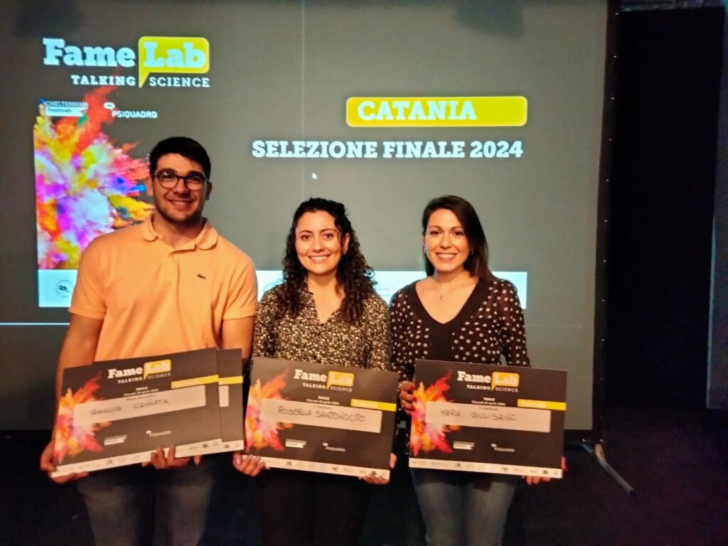 Famelab, Rossella Santonocito e Maria Gulisano conquistano la tappa etnea