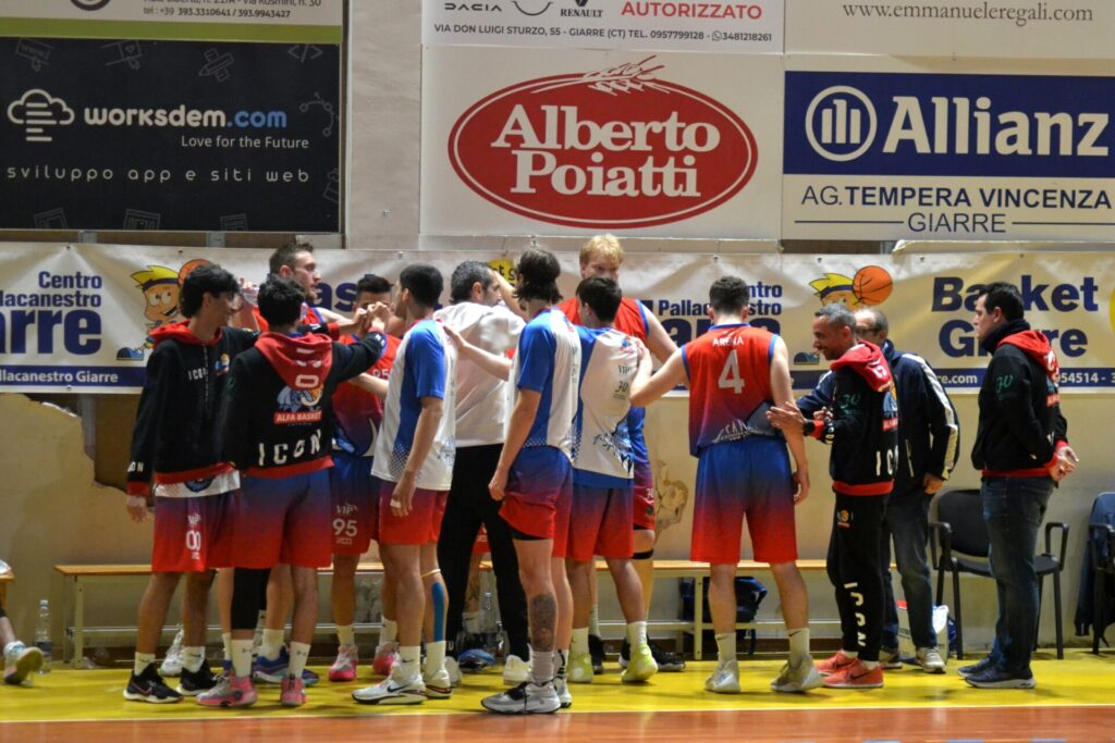 Alfa Basket Catania, vittoria rossazzurra al PalaJungo di Giarre