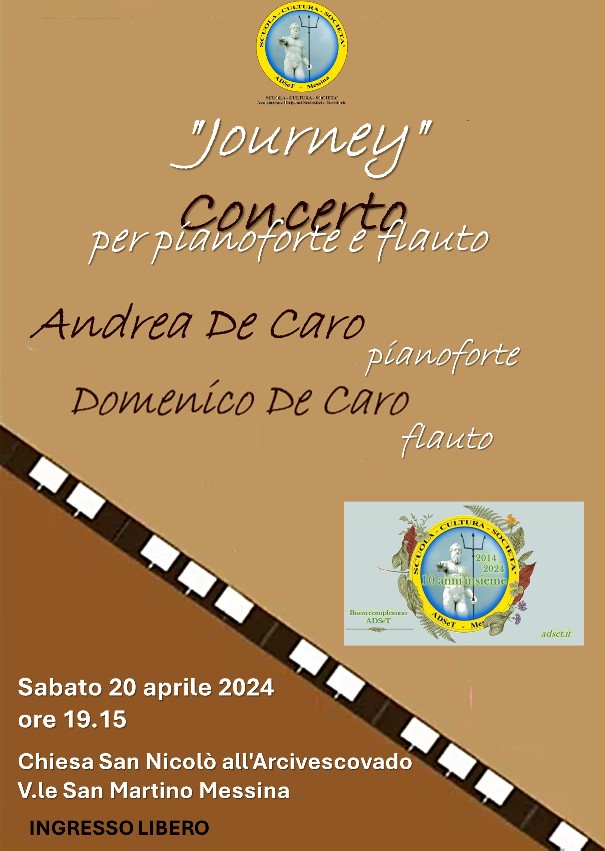 “Journey” Concerto per pianoforte e flauto
