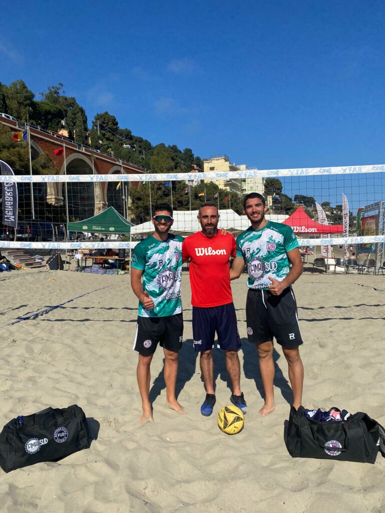 Franco Arezzo e Geri Ndrecaj Top Team Masterball Academy Beach Volley