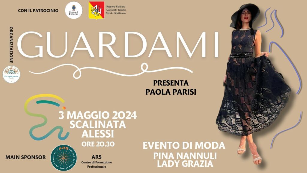 Fascino e tradizioni siciliane con la prima tappa del tour “Guardami” a Catania